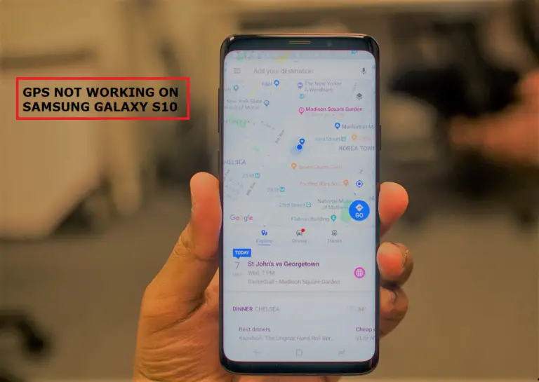 gps not working on Samsung S10