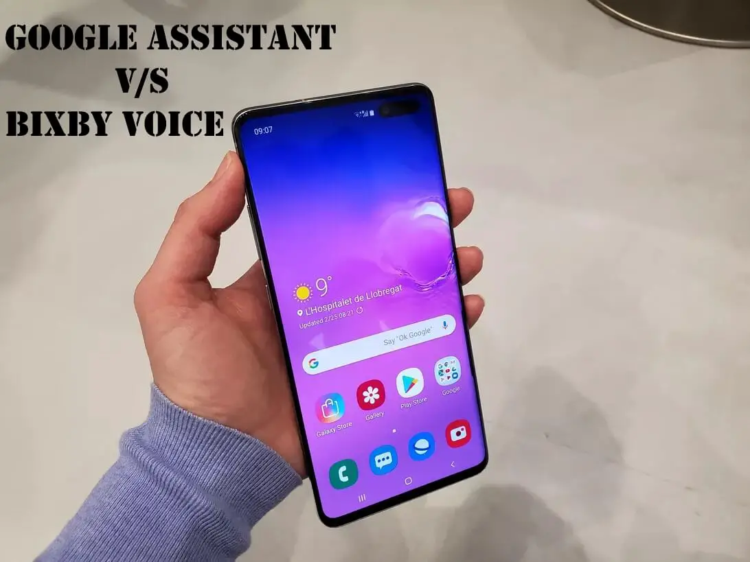 Google Assistant vs Bixby Voice Samsung S10