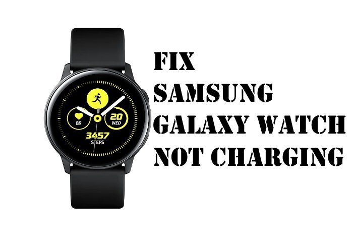 Galaxy Watch Active not charging