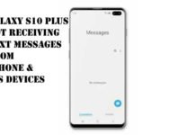 samsung galaxy S10 plus can't receive text messages from iPhone