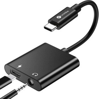 LinkLike Galaxy S20 PD Charging and Headphone Adapter