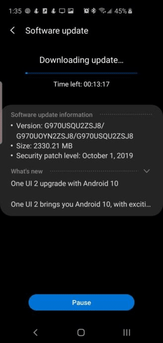 how to download one ui 2 and android 10 beta on samsung s10 s10plus s10e