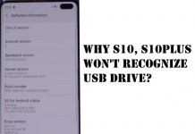 Samsung S10, S10Plus won't recognize USB