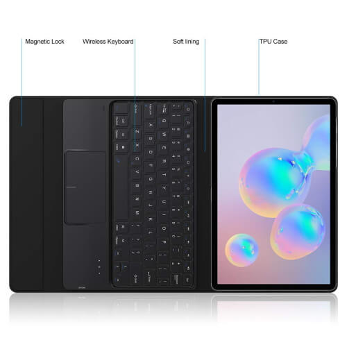 Feitenn Keyboard Case for Galaxy Tab S6