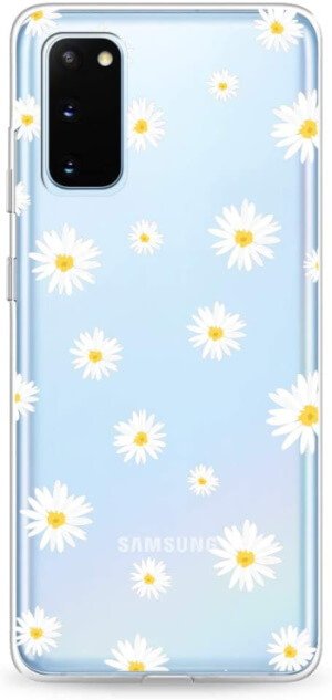 Daisy Floral Flower Clear Case