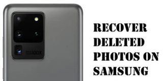 Recover Deleted Photos on S20, S20Plus