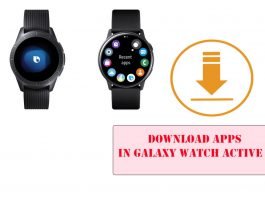 Download Apps in Galaxy Watch Active 2