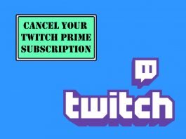 How to Cancel Twitch Prime Subscription