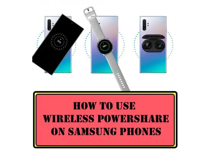 How to Use Wireless PowerShare on Samsung Phone