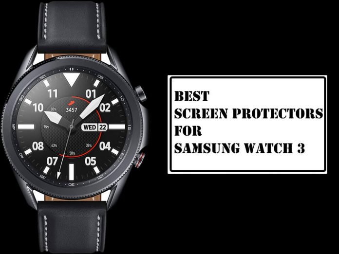 Best Screen Protectors for Samsung Galaxy Watch 3