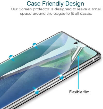 LK Case Friendly Screen Protector [3-Pack]