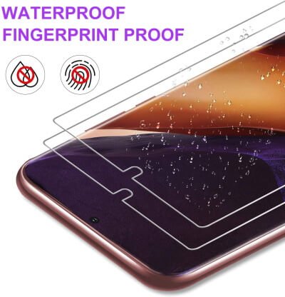 Luibor Tempered Glass Protector for Samsung Note 20