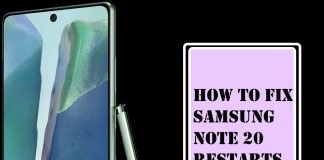 Samsung Galaxy Note 20 Restarts Randomly Here’s the Fix!