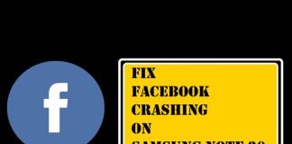 Facebook App Crashing on Samsung Note 20 in 2020