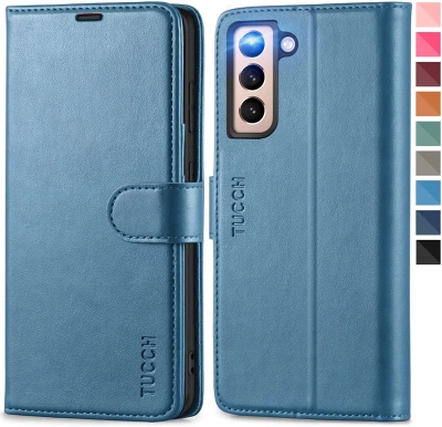 TUCHH Leather Case for Samsung Galaxy S21 FE