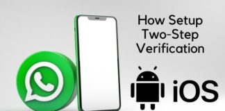 Setup Two Step Verification in WhatsApp iPhone and Android