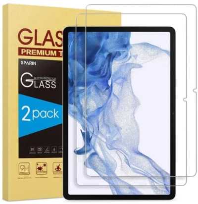 Sparin Galaxy Tab S8 Plus Tempered Glass