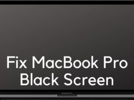 Fix MacBook Pro Black Screen