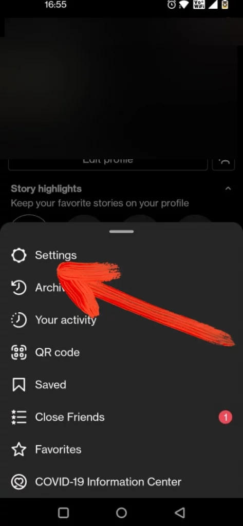 how to hide view count on Insagram post