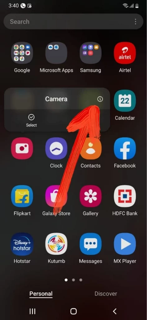Camera App Info