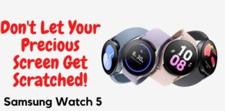 Best Screen Protectors for Samsung Watch 5