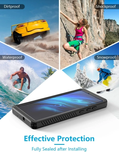Fansteck Samsung Galaxy S22 Ultra Waterproof Case