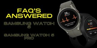 FAQ'S Answered Samsung Watch 5 Watch 5 Pro