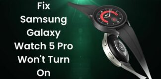 Fix Samsung Galaxy Watch 5 Pro Won't Turn On