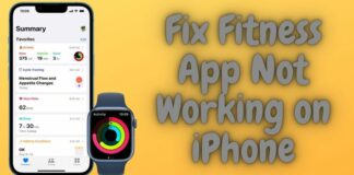 Fix Fitness App Not Working on iPhone 14 Pro, iPhone 14