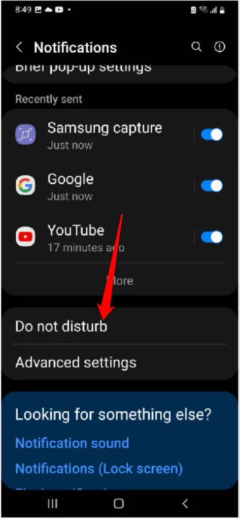 select-do-not-disturb