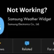 Weather app not working